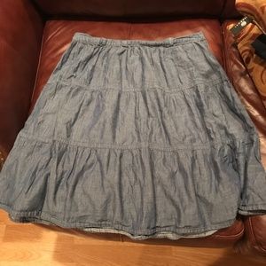 Denim look - skirt